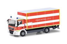 Herpa 098076 - H0 - MAN TGM mit Ladebordwand Feuerwehr Düsseldorf